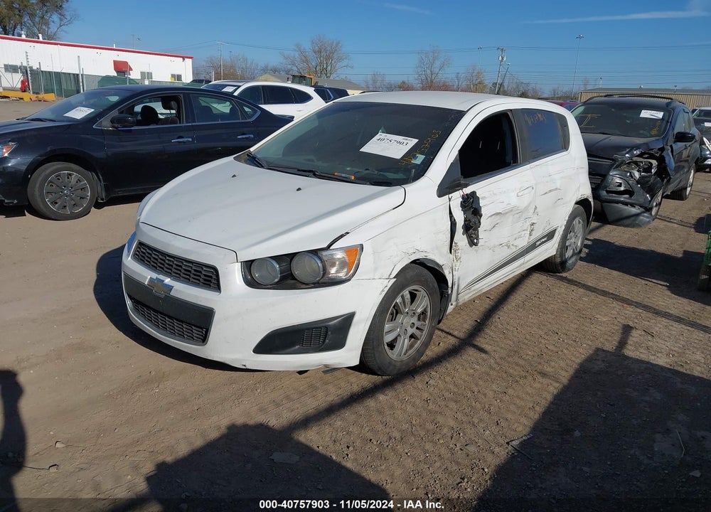 2012 CHEVROLET SONIC 2LT VIN: 1G1JC6SB0C4188523