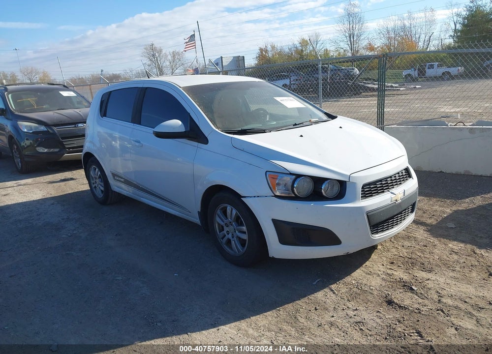 2012 CHEVROLET SONIC 2LT VIN: 1G1JC6SB0C4188523