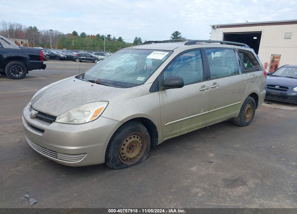 2005 TOYOTA SIENNA CE VIN: 5TDZA23C05S239235