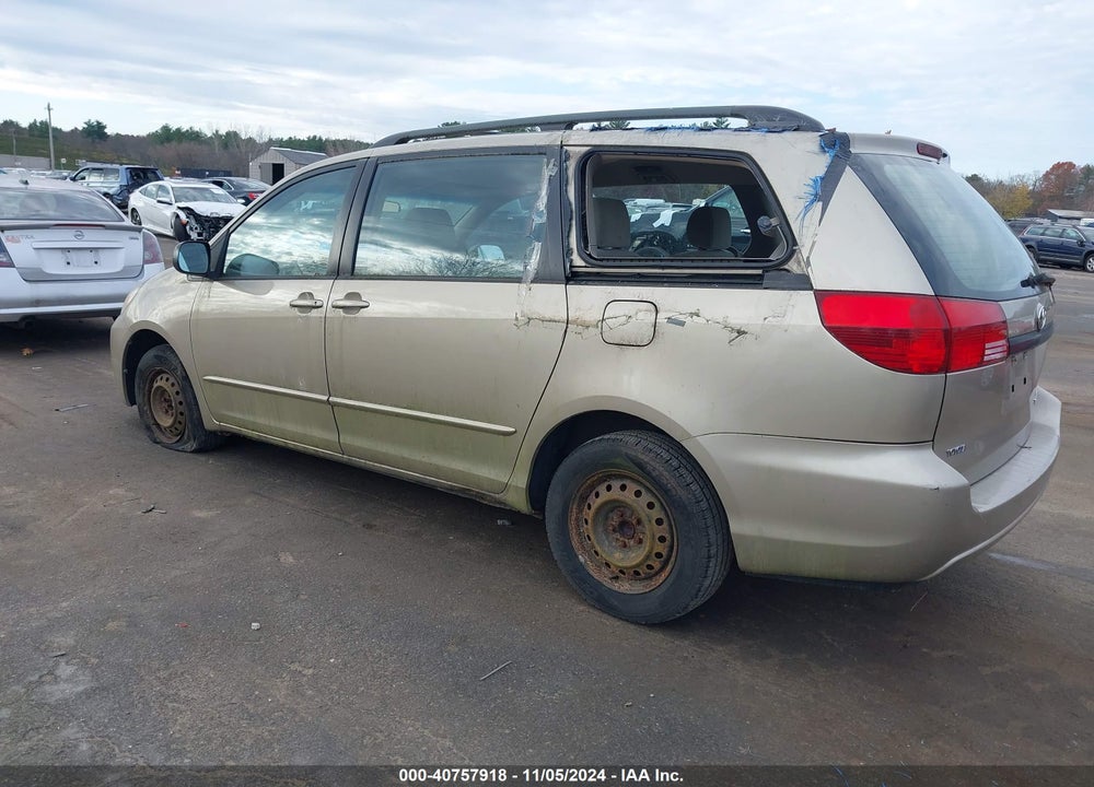 2005 TOYOTA SIENNA CE VIN: 5TDZA23C05S239235