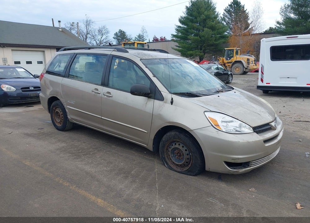 2005 TOYOTA SIENNA CE VIN: 5TDZA23C05S239235