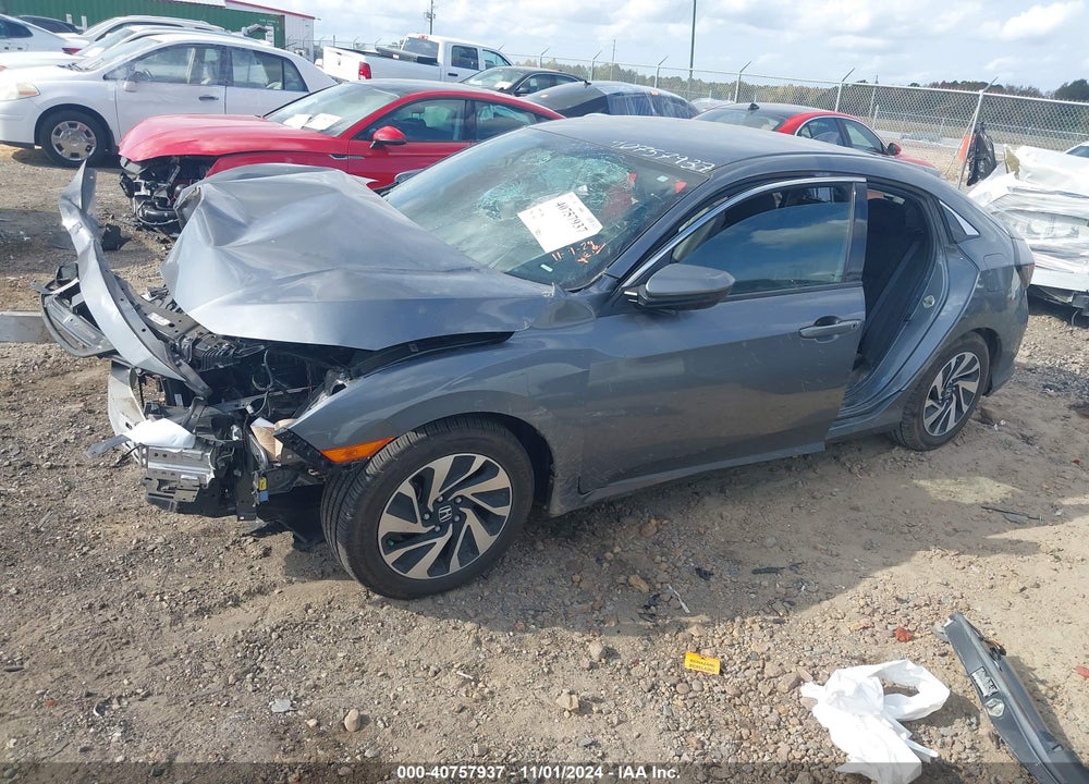 2018 HONDA CIVIC LX VIN: SHHFK7H20JU425593