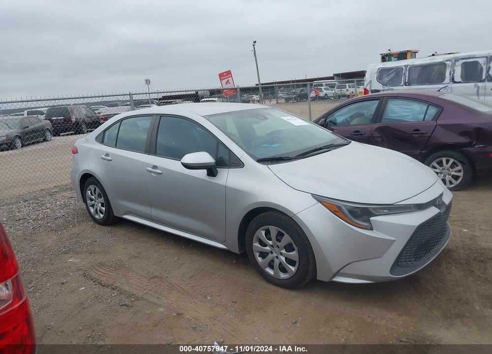 2021 TOYOTA COROLLA LE VIN: 5YFEPMAE7MP185534