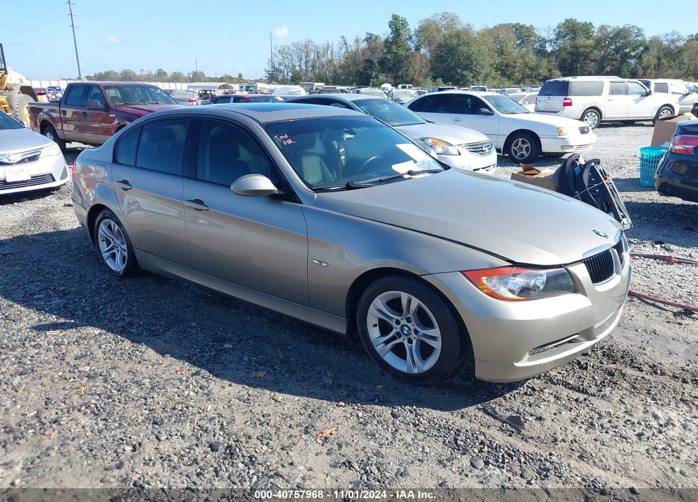 2008 BMW 328I VIN: WBAVA37558NL19296