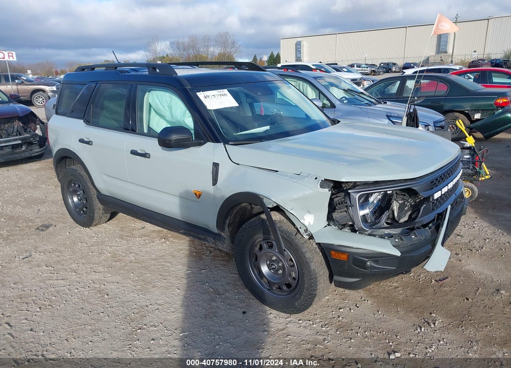 2021 FORD BRONCO SPORT BADLANDS VIN: 3FMCR9D92MRA47693