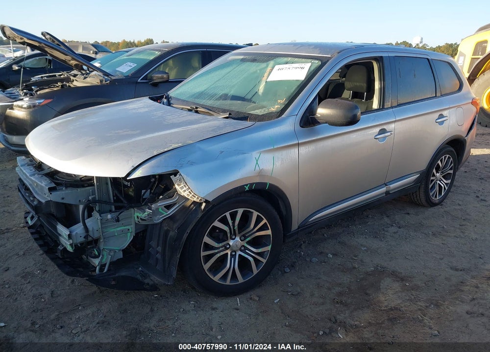 2018 MITSUBISHI OUTLANDER ES VIN: JA4AD2A31JZ054623
