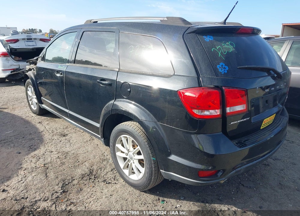 2015 DODGE JOURNEY SXT VIN: 3C4PDCBG8FT673743