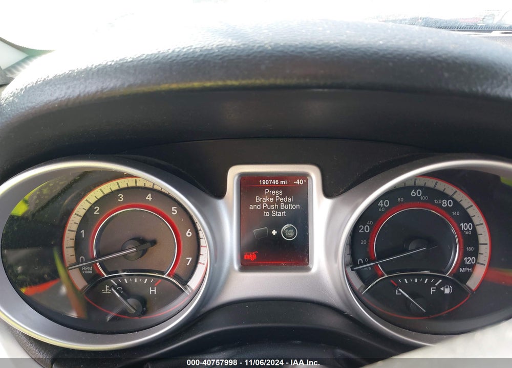 2015 DODGE JOURNEY SXT VIN: 3C4PDCBG8FT673743