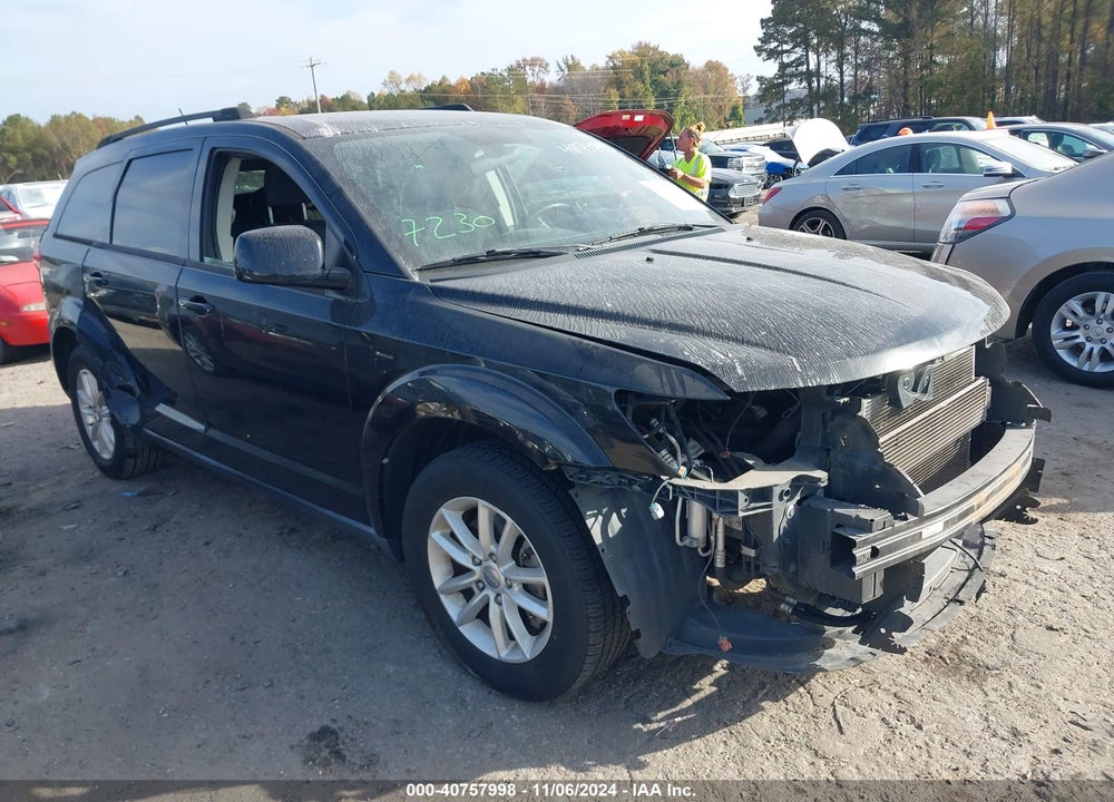2015 DODGE JOURNEY SXT VIN: 3C4PDCBG8FT673743