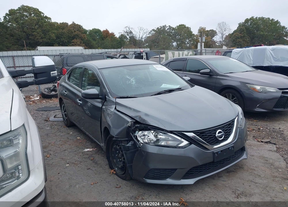 2016 NISSAN SENTRA SV VIN: 3N1AB7AP0GL677312