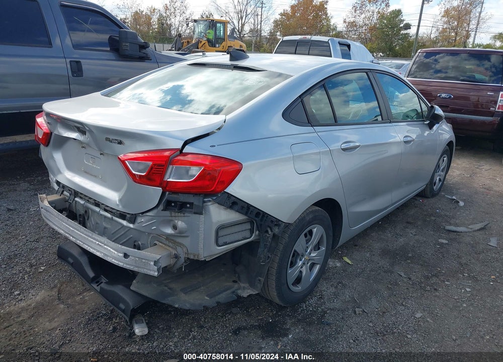 2017 CHEVROLET CRUZE LS AUTO VIN: 1G1BC5SM3H7176291