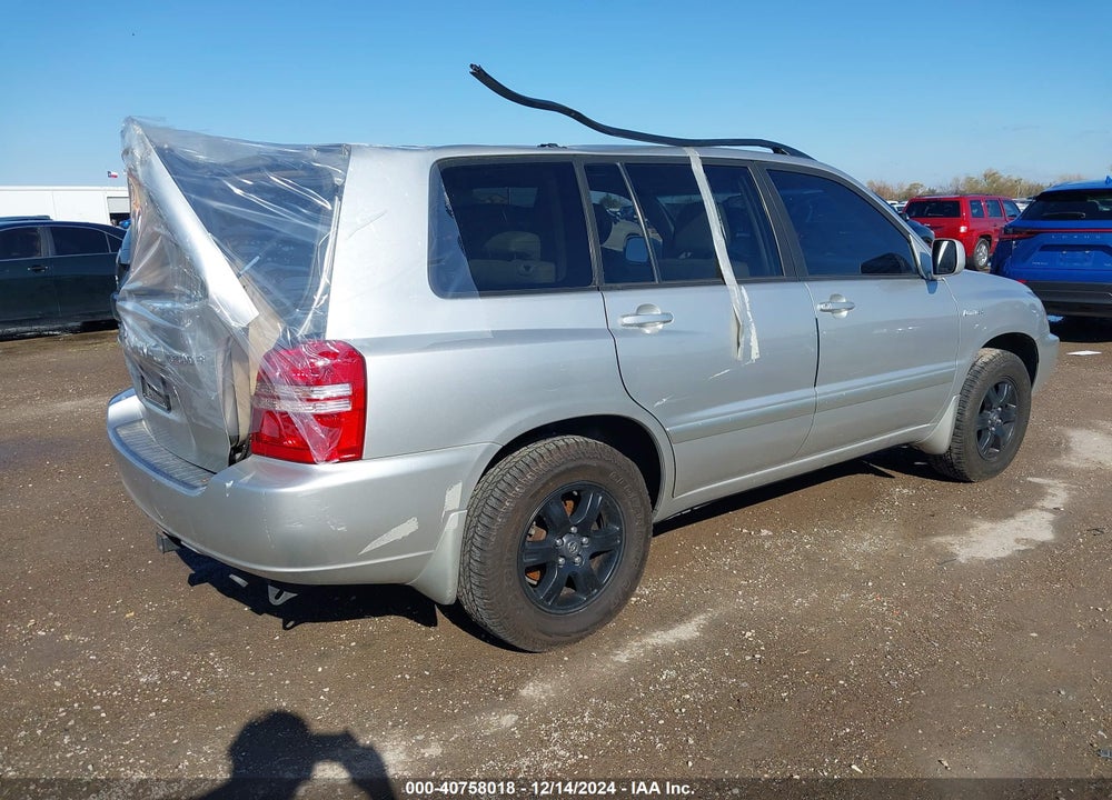 2002 TOYOTA HIGHLANDER LIMITED V6 VIN: JTEGF21A420038605
