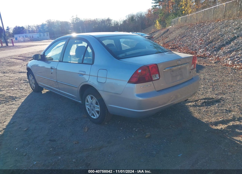 2003 HONDA CIVIC LX VIN: 2HGES16593H503309