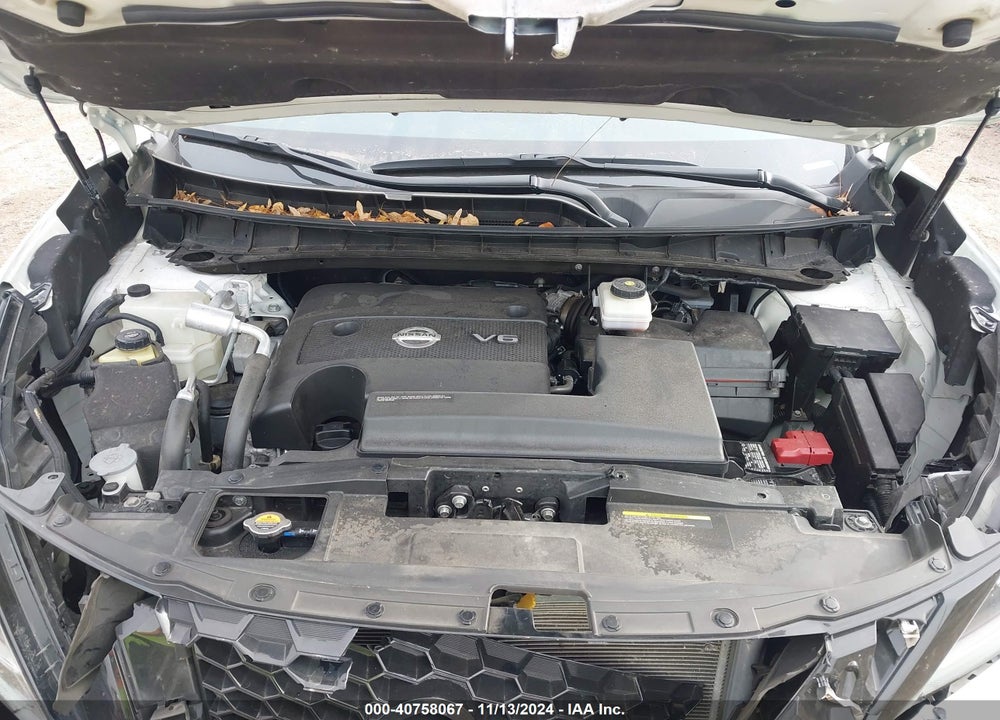 2022 NISSAN MURANO SL INTELLIGENT AWD VIN: 5N1AZ2CS4NC117911