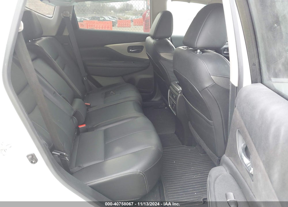 2022 NISSAN MURANO SL INTELLIGENT AWD VIN: 5N1AZ2CS4NC117911