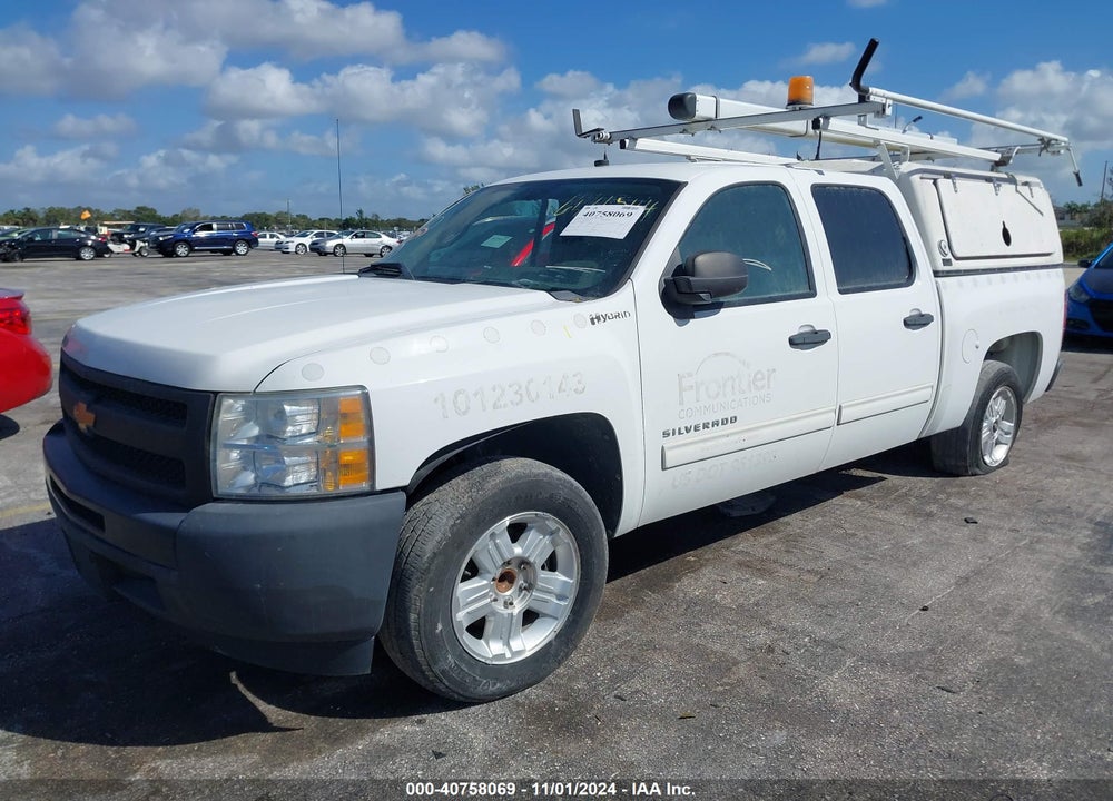 2012 CHEVROLET SILVERADO 1500 HYBRID 1HY VIN: 3GCUCUEJ5CG152017