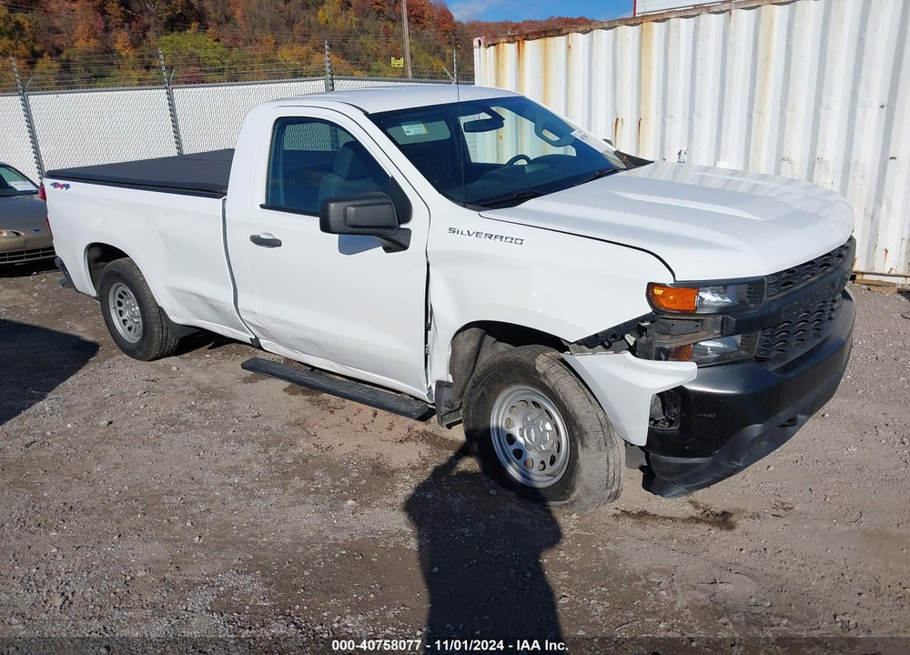 2019 CHEVROLET SILVERADO 1500 WORK TRUCK VIN: 3GCNYAEF9KG274457