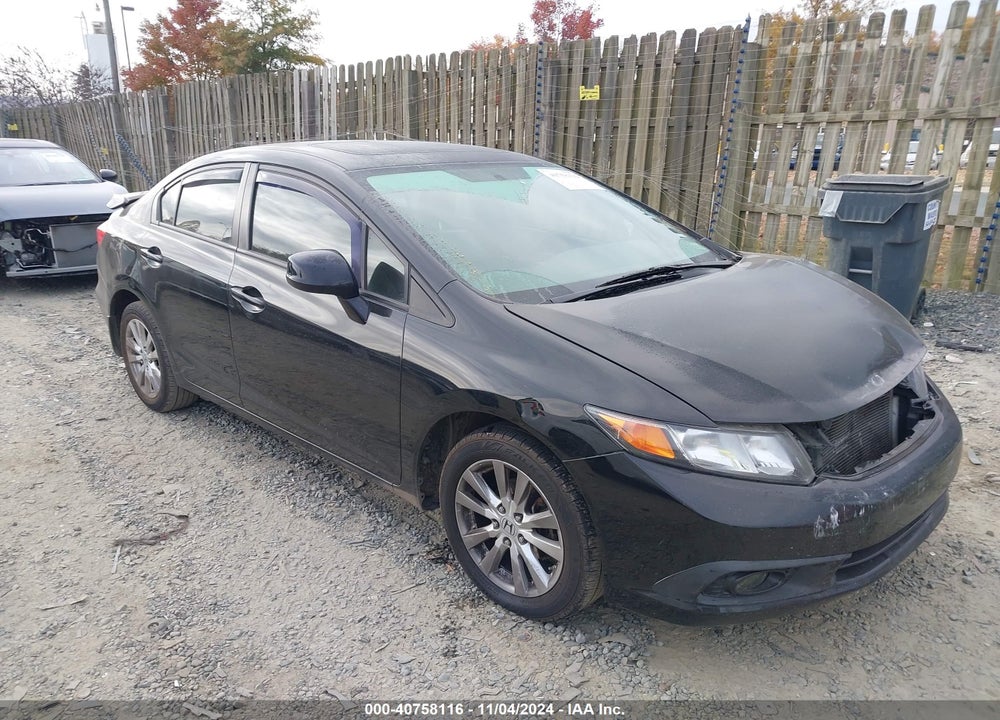 2012 HONDA CIVIC EX-L VIN: 19XFB2F92CE016802