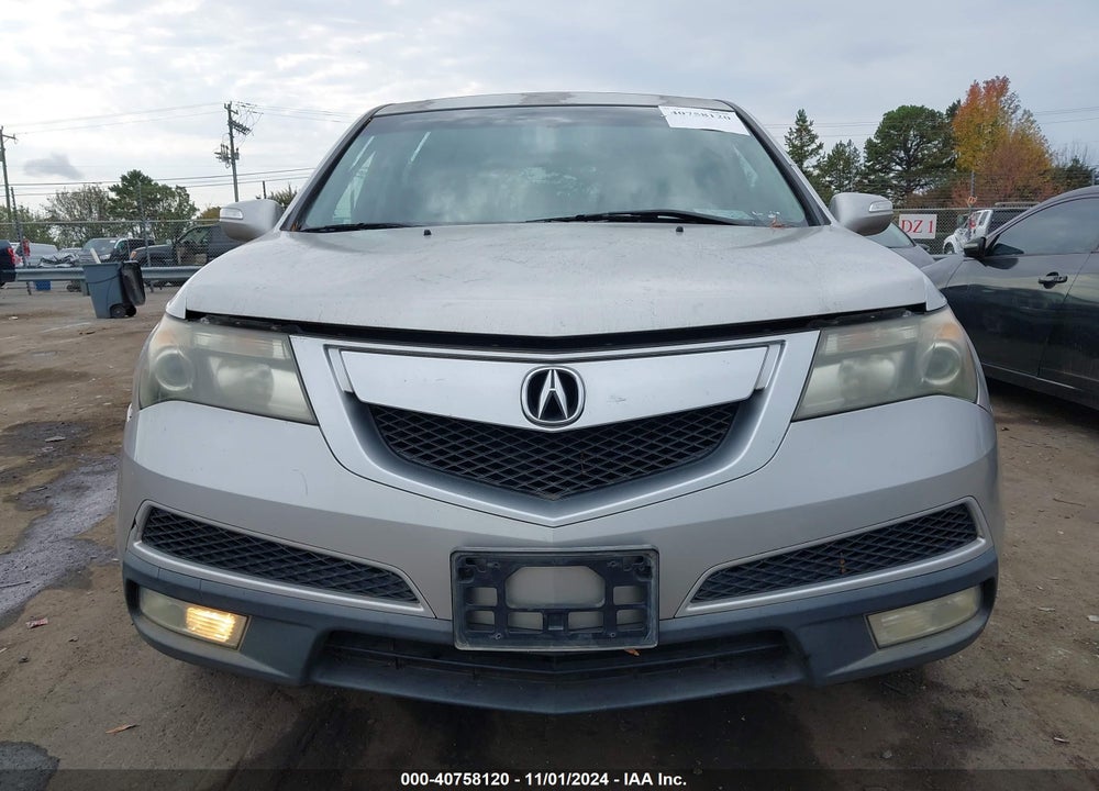 2011 ACURA MDX VIN: 2HNYD2H2XBH546922