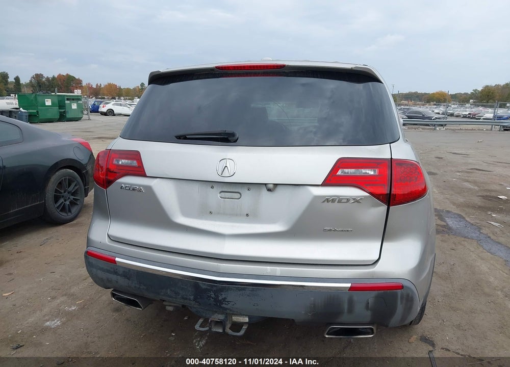 2011 ACURA MDX VIN: 2HNYD2H2XBH546922
