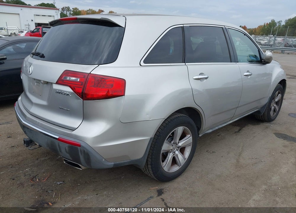 2011 ACURA MDX VIN: 2HNYD2H2XBH546922