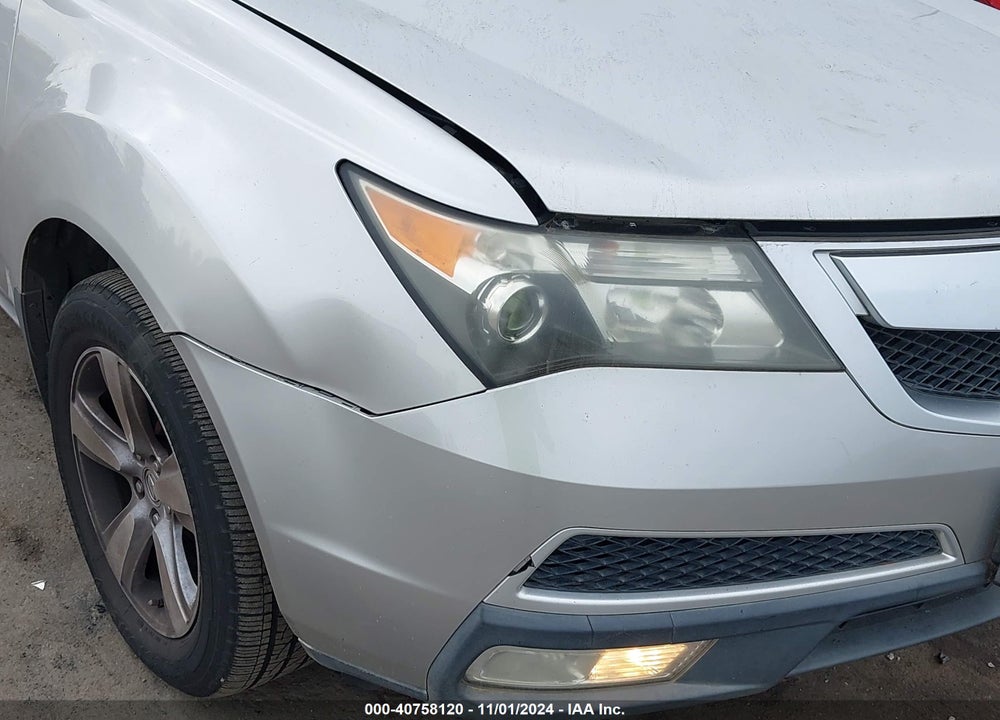 2011 ACURA MDX VIN: 2HNYD2H2XBH546922
