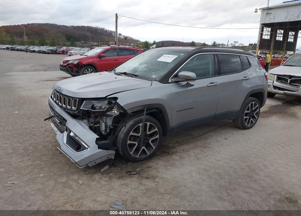 2018 JEEP COMPASS LIMITED 4X4 VIN: 3C4NJDCBXJT256416