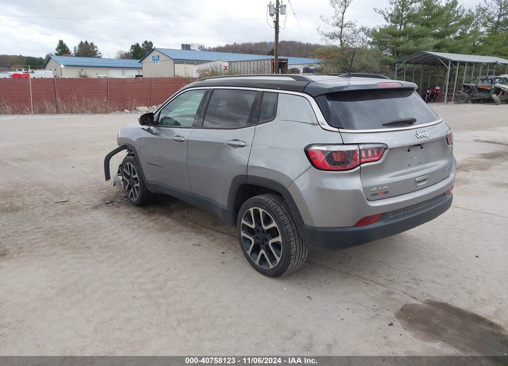2018 JEEP COMPASS LIMITED 4X4 VIN: 3C4NJDCBXJT256416