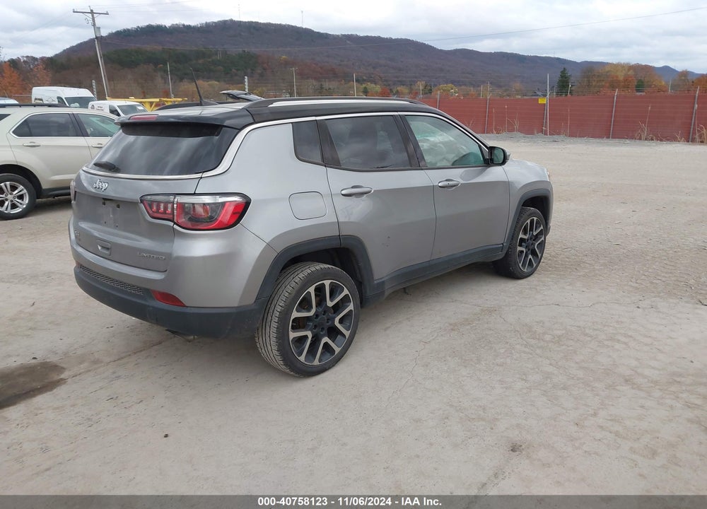 2018 JEEP COMPASS LIMITED 4X4 VIN: 3C4NJDCBXJT256416