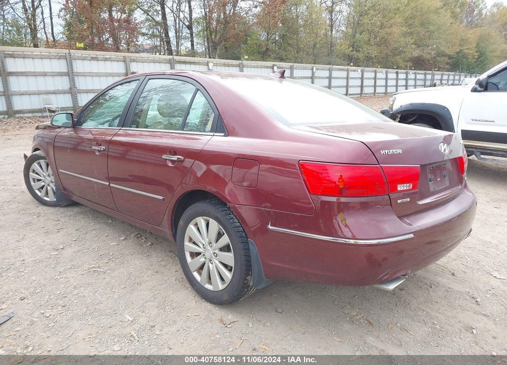 2009 HYUNDAI SONATA LIMITED V6 VIN: 5NPEU46F59H517341