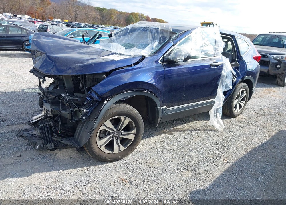 2019 HONDA CR-V LX VIN: 2HKRW6H37KH214142
