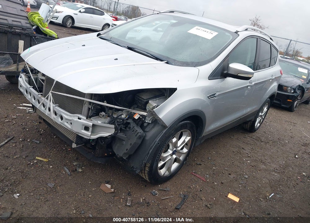 2014 FORD ESCAPE TITANIUM VIN: 1FMCU0JX0EUC43848