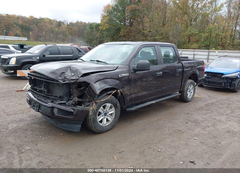 2018 FORD F-150 XL VIN: 1FTEW1E56JKC30663