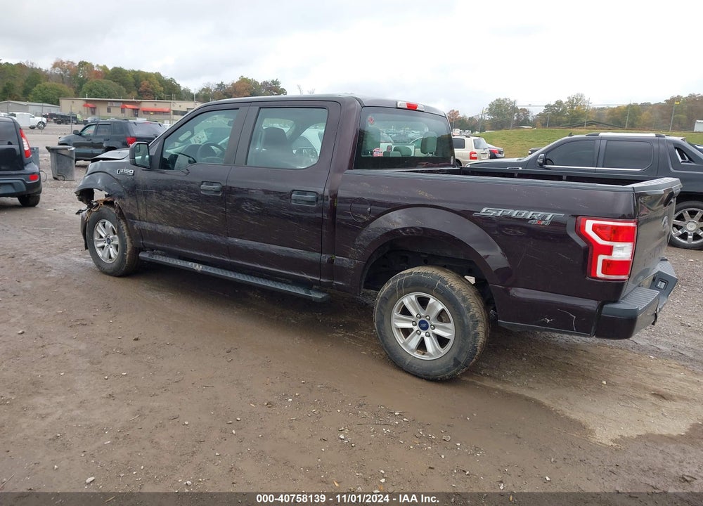 2018 FORD F-150 XL VIN: 1FTEW1E56JKC30663