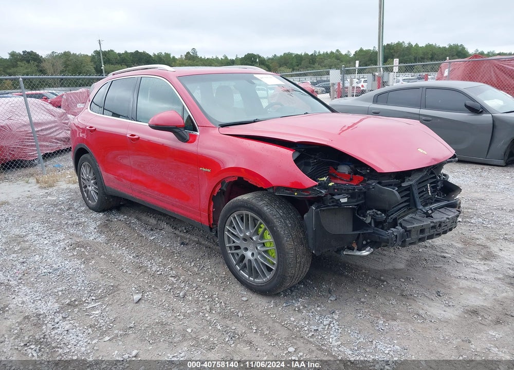 2016 PORSCHE CAYENNE E-HYBRID S VIN: WP1AE2A23GLA58838