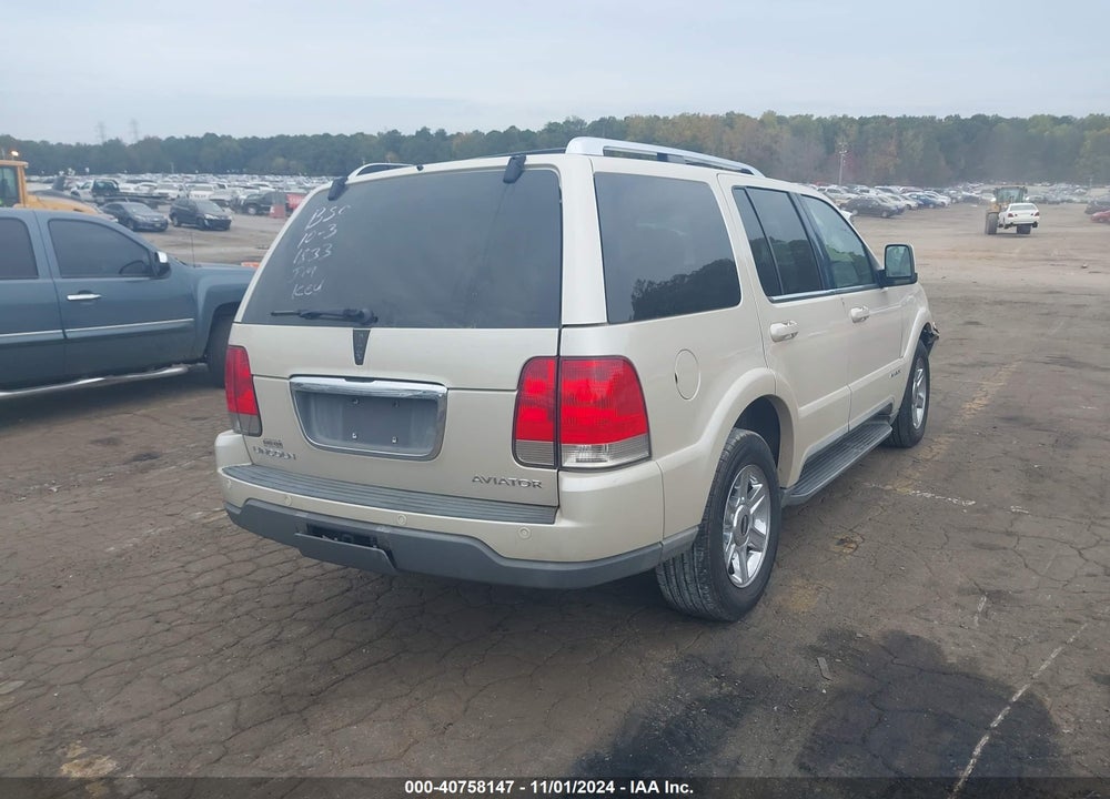 2005 LINCOLN AVIATOR VIN: 5LMEU68H45ZJ11833