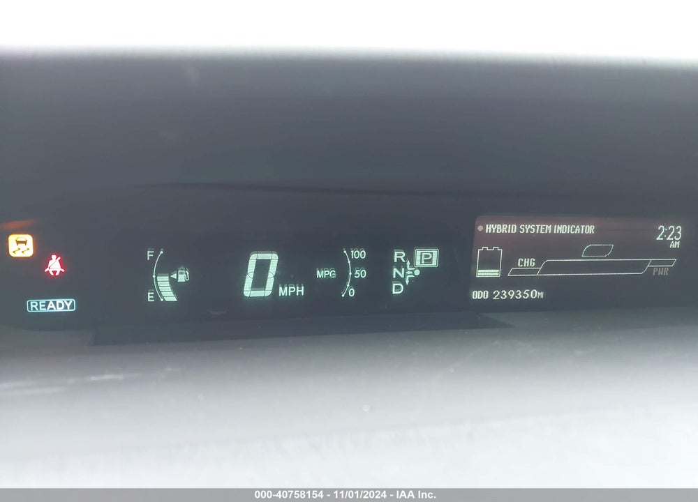 2011 TOYOTA PRIUS TWO VIN: JTDKN3DU9B0281825