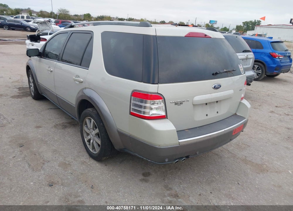 2008 FORD TAURUS X SEL VIN: 1FMDK02W38GA06869