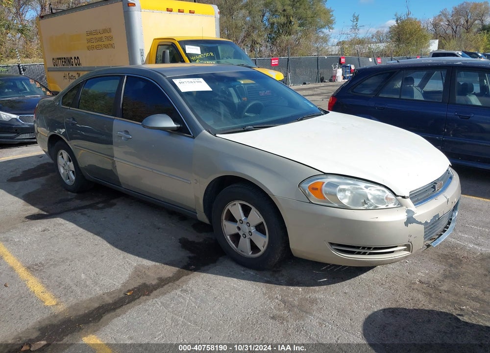 2008 CHEVROLET IMPALA LT VIN: 2G1WT58K289265968