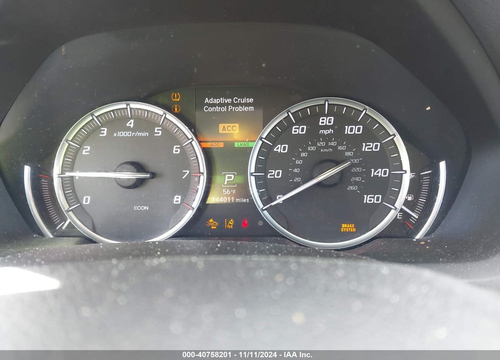 2016 ACURA TLX V6 ADVANCE VIN: 19UUB3F71GA001522