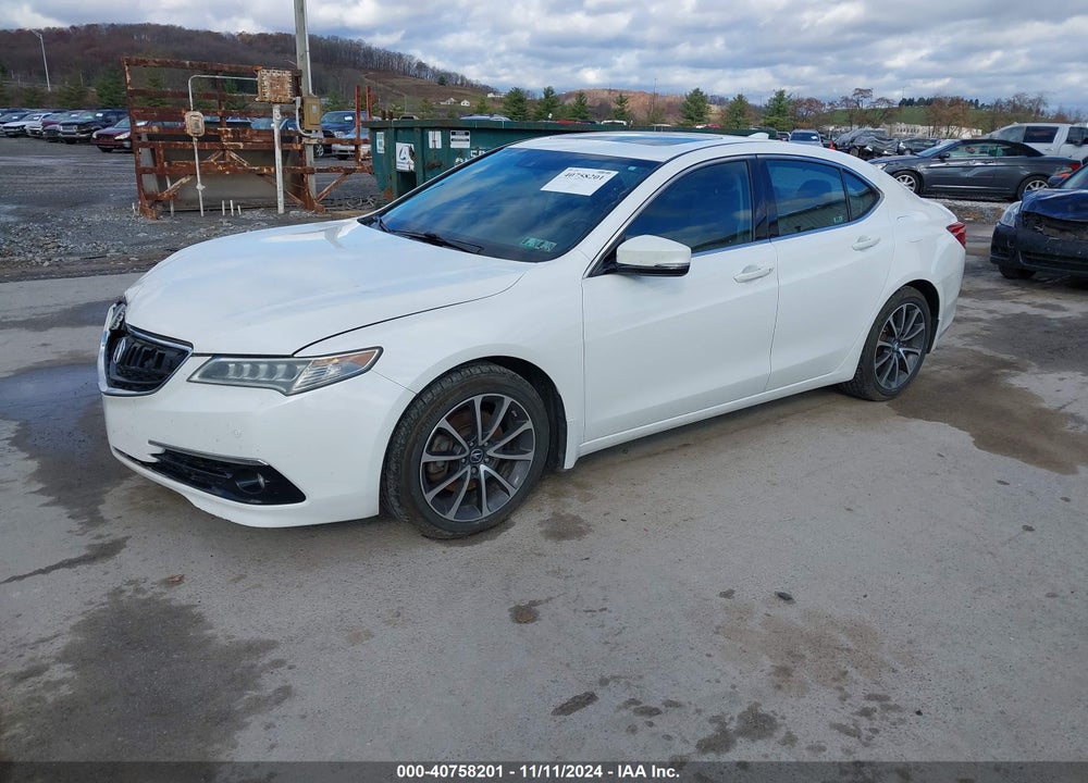 2016 ACURA TLX V6 ADVANCE VIN: 19UUB3F71GA001522