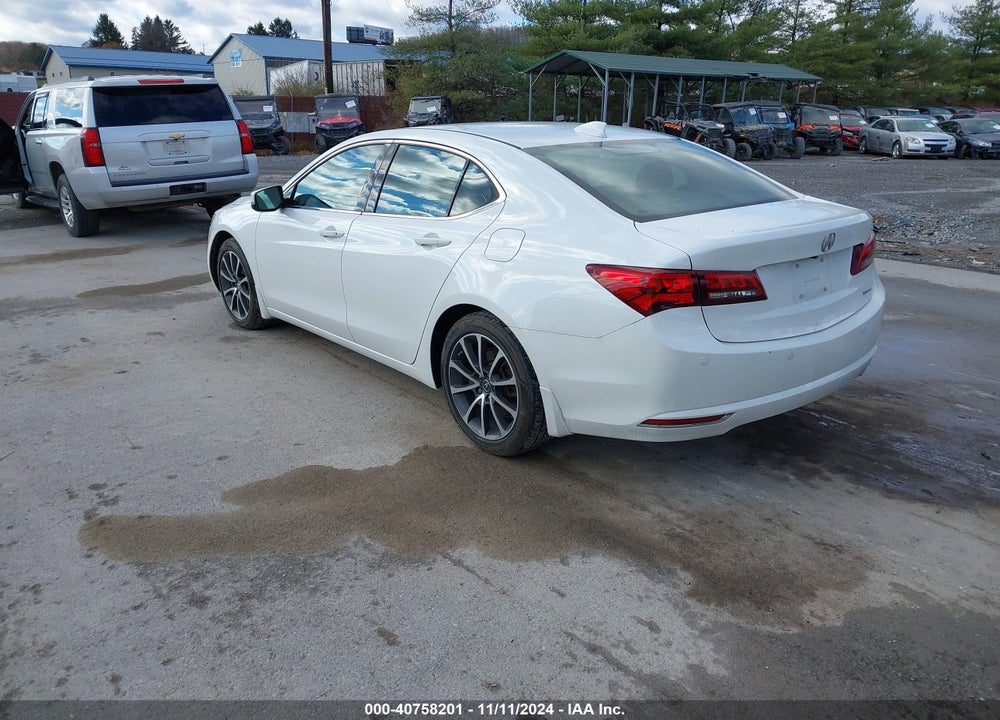 2016 ACURA TLX V6 ADVANCE VIN: 19UUB3F71GA001522