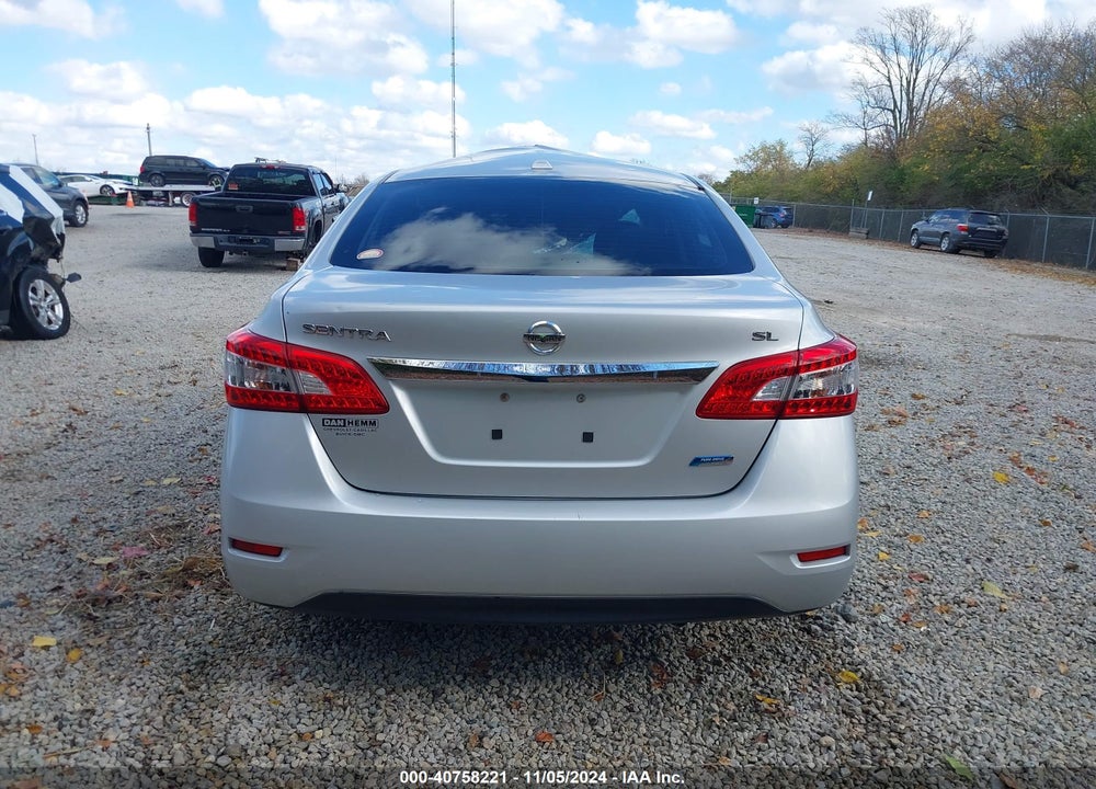2013 NISSAN SENTRA SL VIN: 3N1AB7AP4DL645376