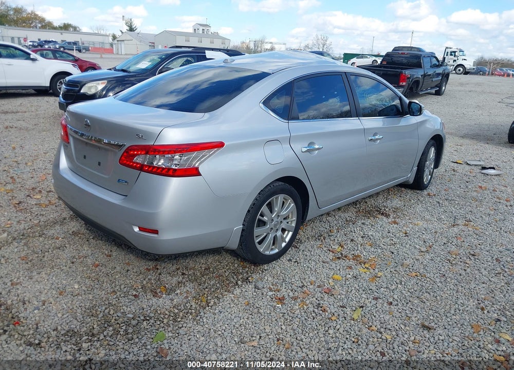 2013 NISSAN SENTRA SL VIN: 3N1AB7AP4DL645376