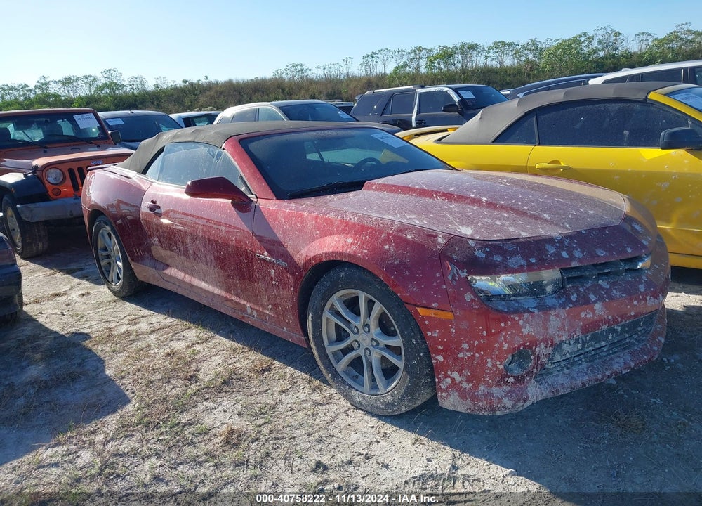 2015 CHEVROLET CAMARO 1LT VIN: 2G1FD3D33F9285157