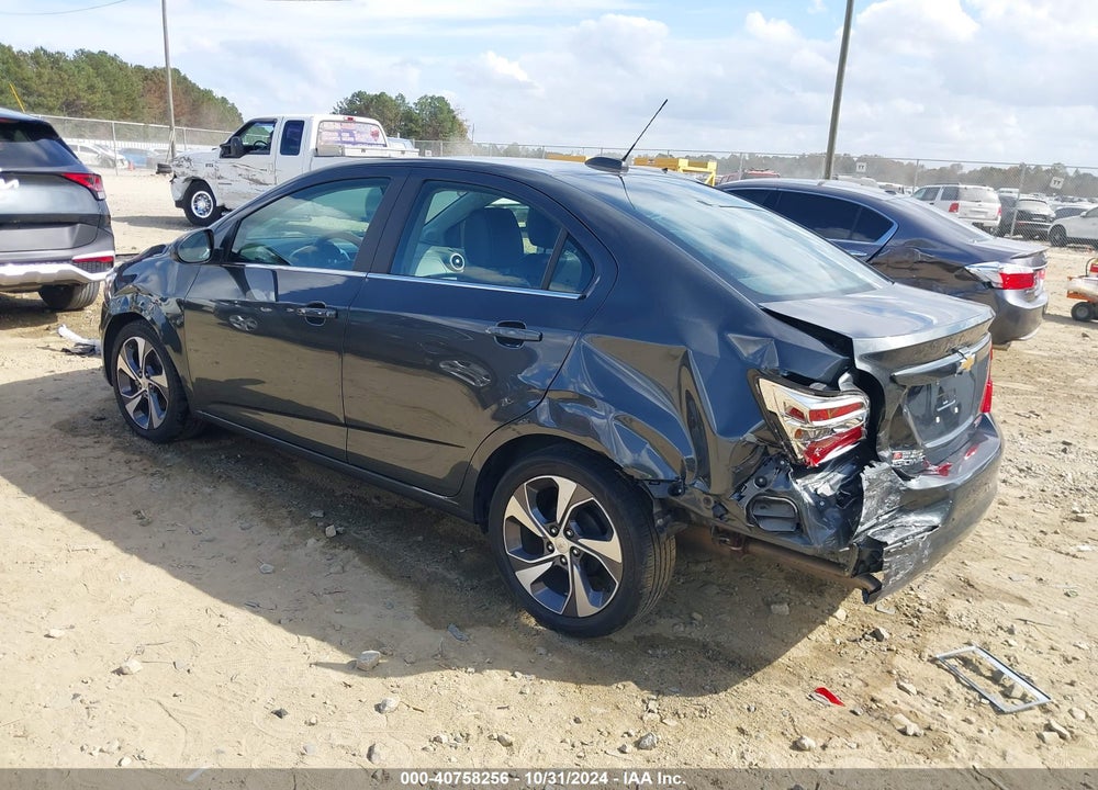 2020 CHEVROLET SONIC FWD  PREMIER VIN: 1G1JF5SB9L4119850