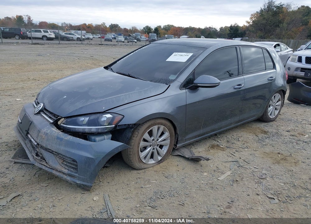 2021 VOLKSWAGEN GOLF 1.4T TSI VIN: 3VWG57AU9MM004851