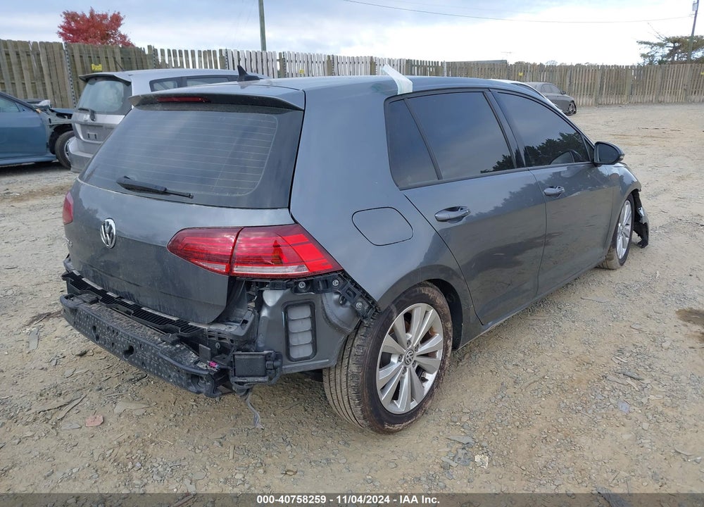 2021 VOLKSWAGEN GOLF 1.4T TSI VIN: 3VWG57AU9MM004851
