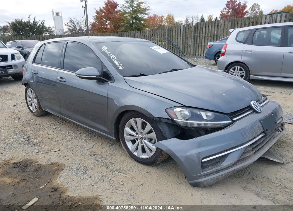 2021 VOLKSWAGEN GOLF 1.4T TSI VIN: 3VWG57AU9MM004851