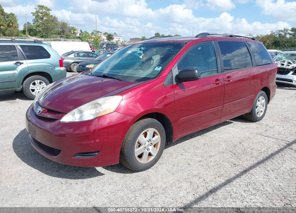 2008 TOYOTA SIENNA LE VIN: 5TDZK23C88S150496